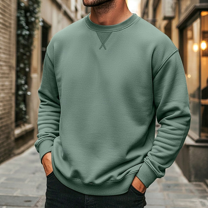 Kasper | Klassieke Ronde-Hals Sweater