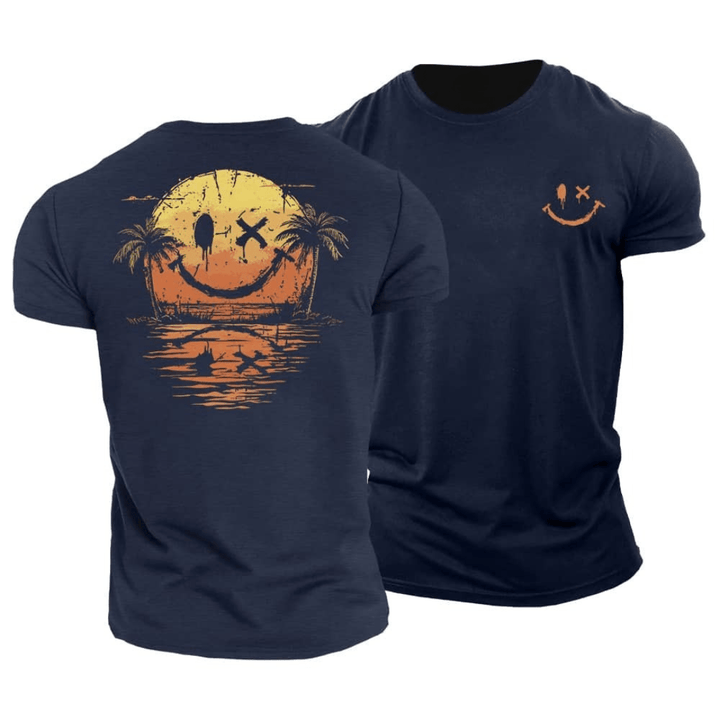 Sven | Casual T-shirt met Vintage Print