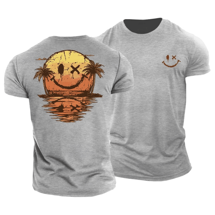 Sven | Casual T-shirt met Vintage Print