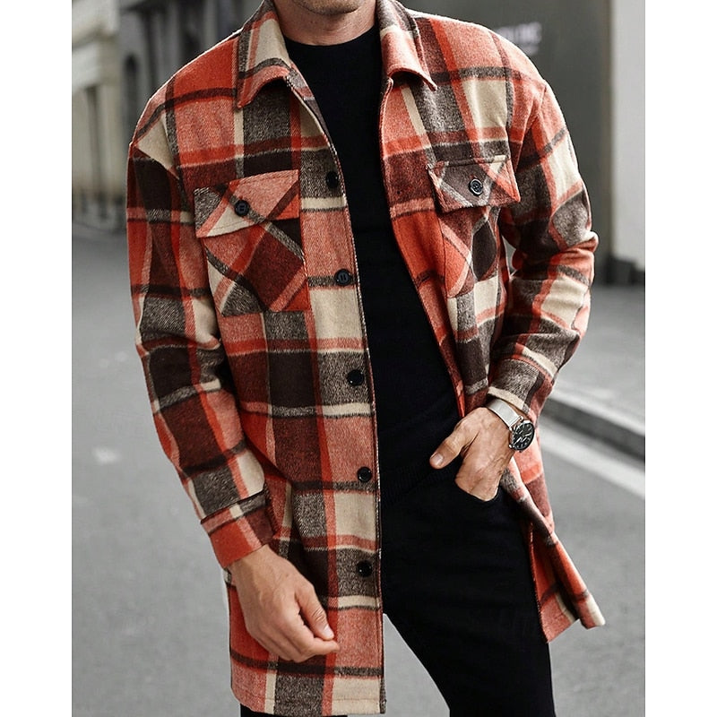 Wolter | Geruite Overshirt