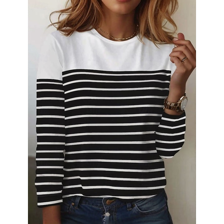 Wendela | Gestreepte Longsleeve Top