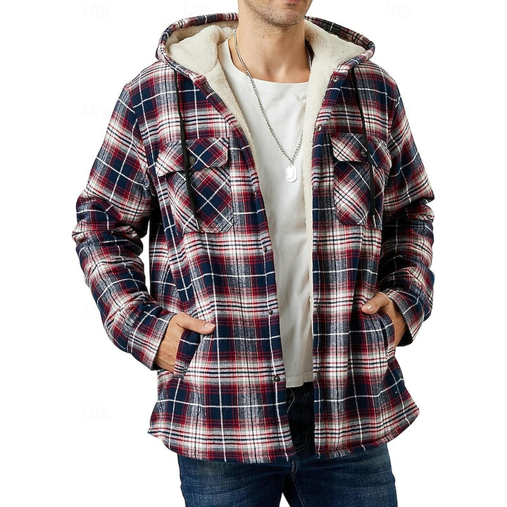 Jorn | Warm Gevoerd Jack met Capuchon