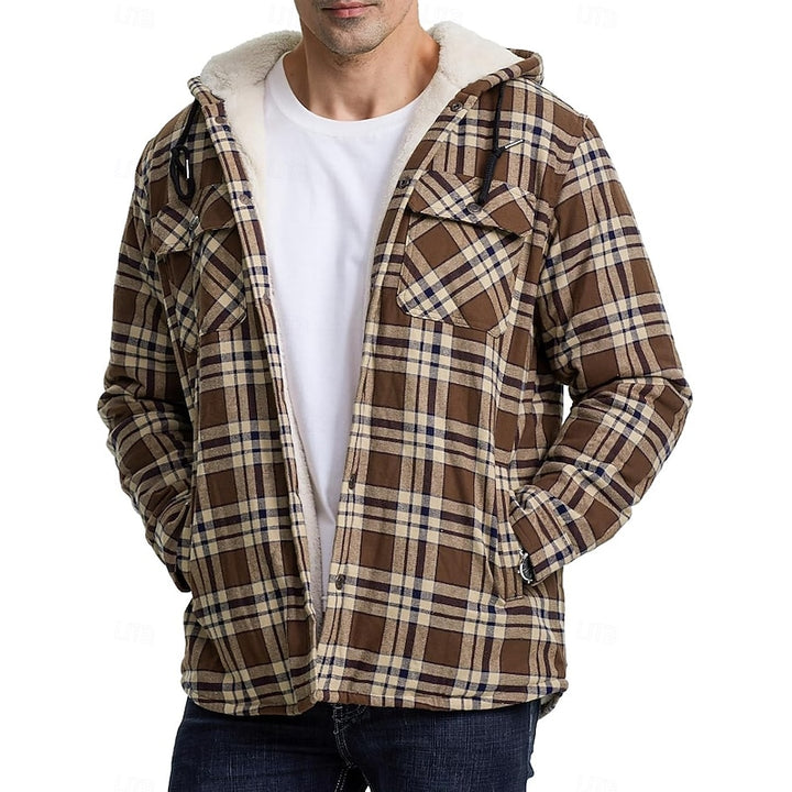 Jorn | Warm Gevoerd Jack met Capuchon