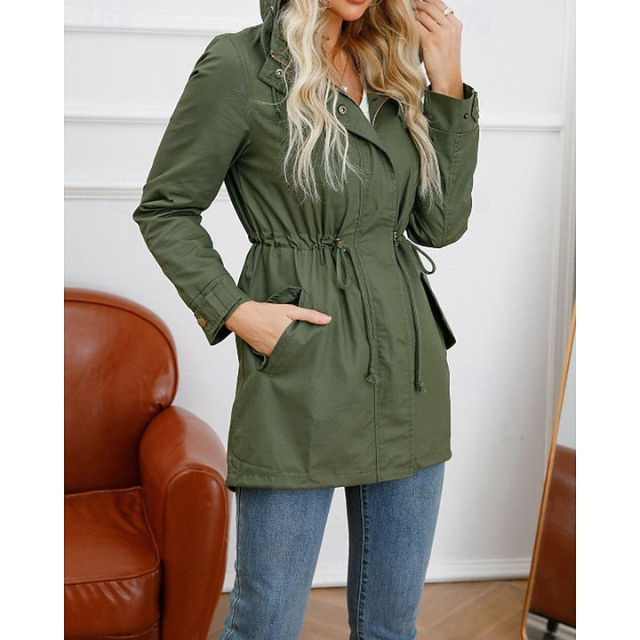 Yfke | Elegante Jas met Capuchon