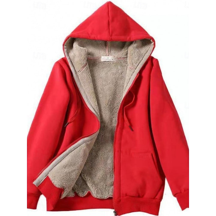 Corrie | Warm Gevoerde Hoodie met Rits