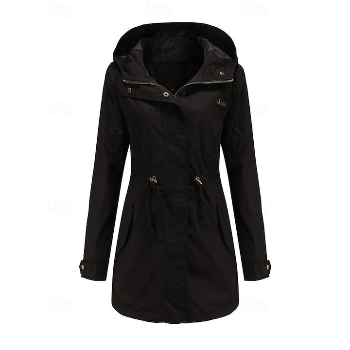 Yfke | Elegante Jas met Capuchon