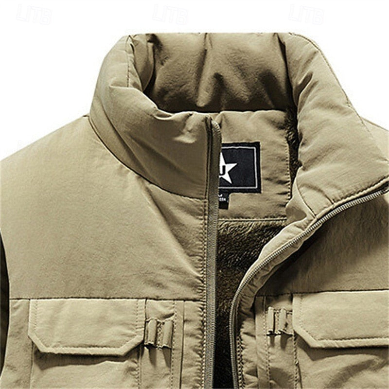 Wim | Gevoerde Bodywarmer met Ritszakken