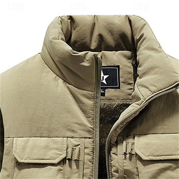 Wim | Gevoerde Bodywarmer met Ritszakken