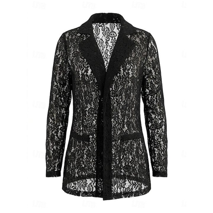 Renate | Verfijnde Opengewerkte Blazer