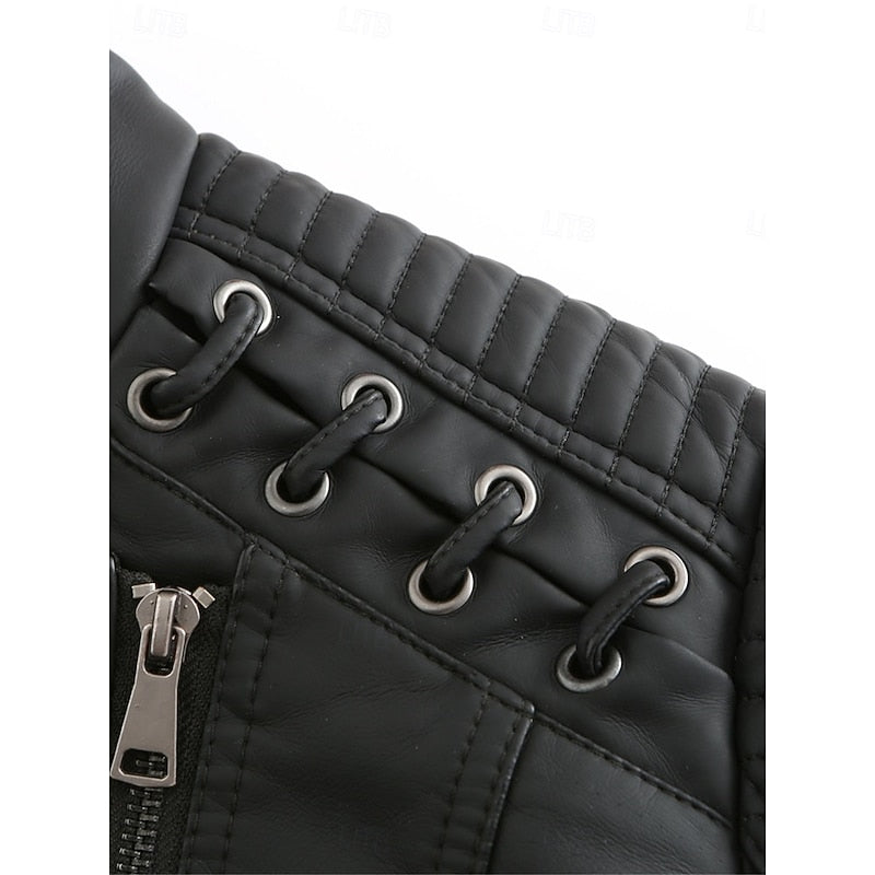 Wilhelmina | Getailleerd Bikerjack