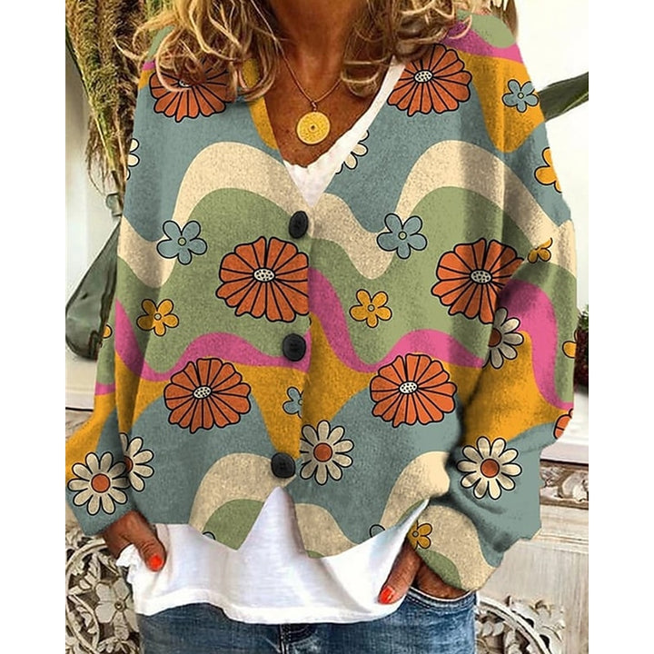 Marije | Vrolijk Bloemenprint Vest
