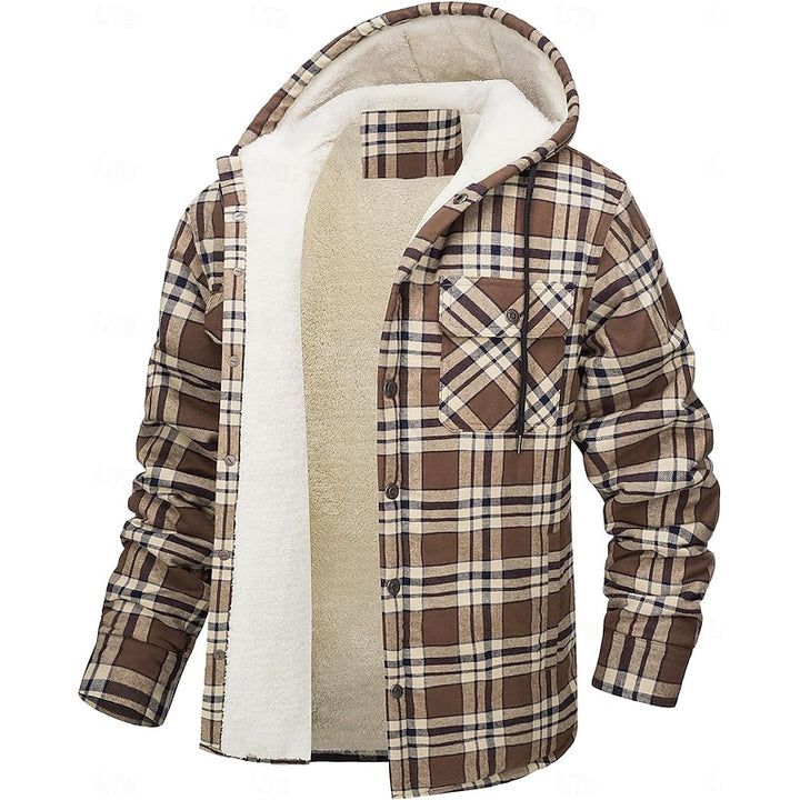 Jorn | Warm Gevoerd Jack met Capuchon