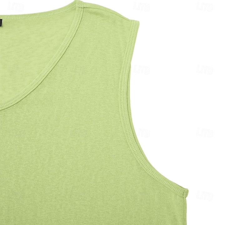 Guido | Luchtige Mouwloze Tanktop
