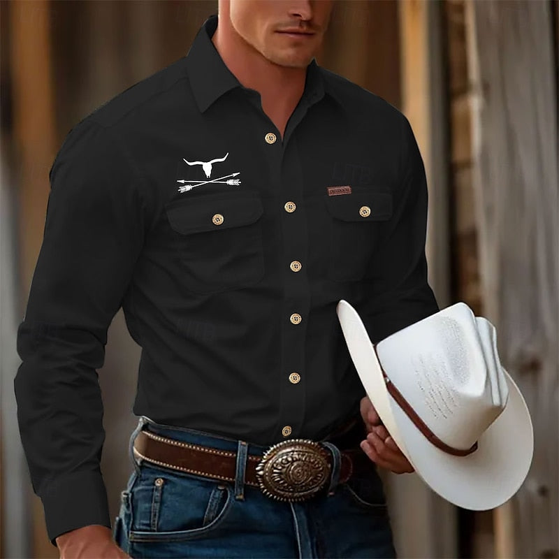 Meindert | Klassiek Western Overhemd