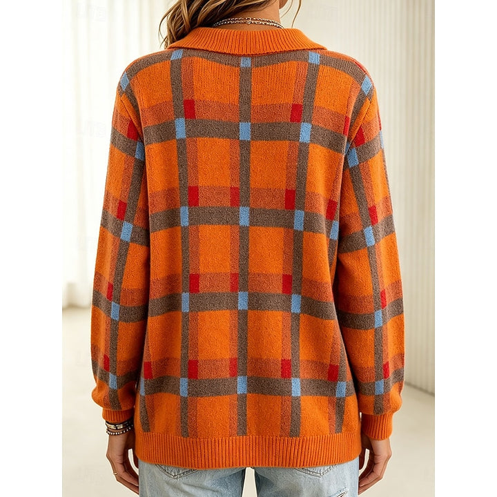 Lonneke | Geruit Vest met Kraag