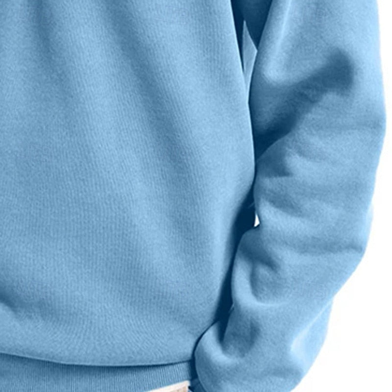 Luuk | Verfijnde Sweater met Ritskraag
