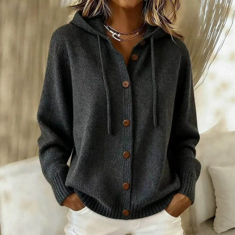 Marjolein | Sportief Vest met Capuchon