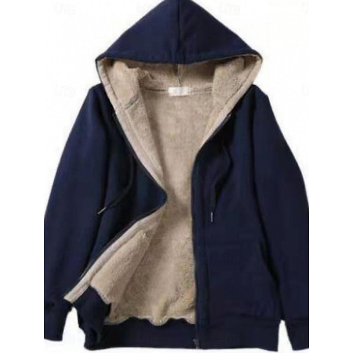 Corrie | Warm Gevoerde Hoodie met Rits