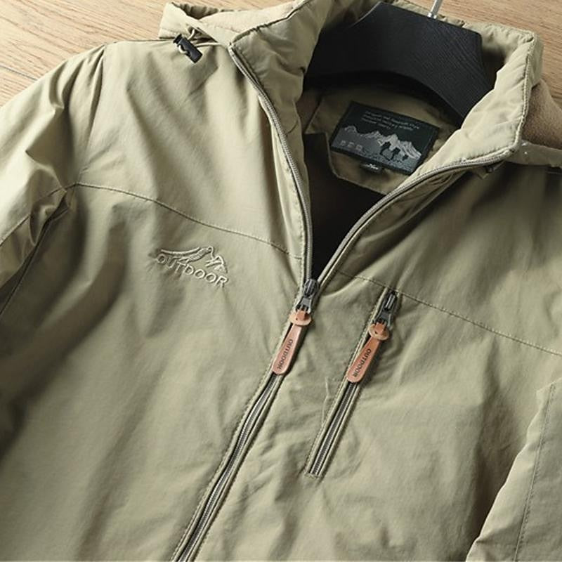 Nico | Winddichte Outdoor Jas met Capuchon