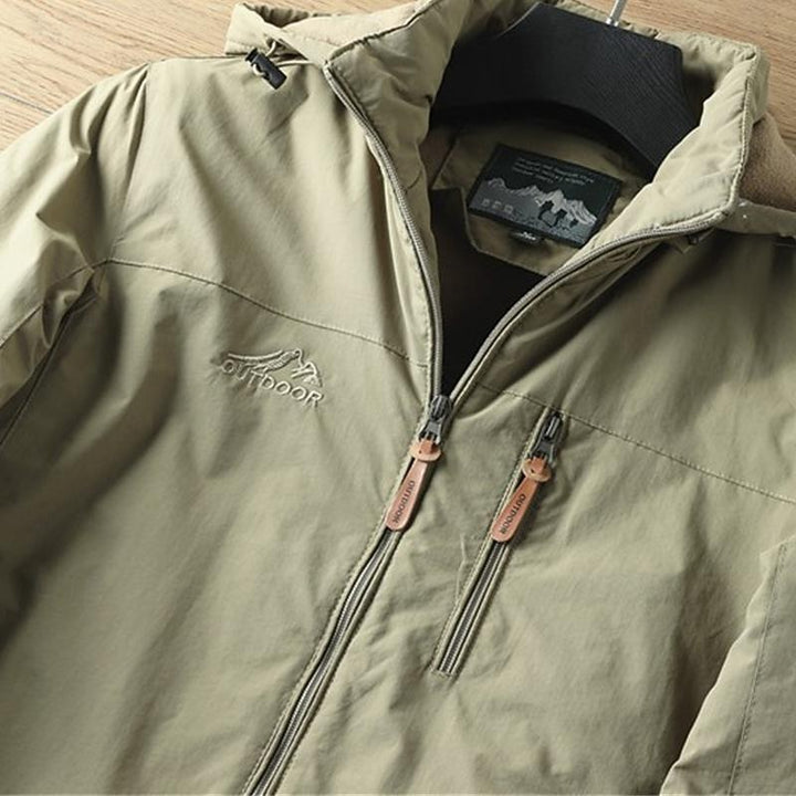 Nico | Winddichte Outdoor Jas met Capuchon