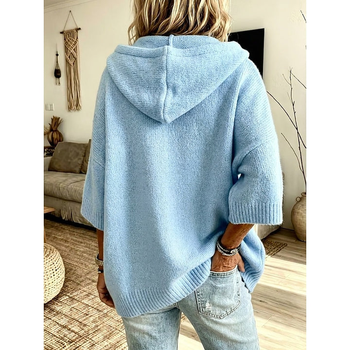 Marijne | Ruimvallend Vest met Capuchon
