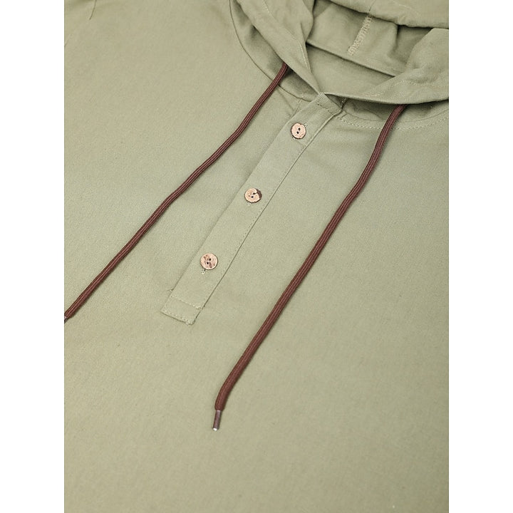 Thijs | Ontspannen Shirt met Capuchon