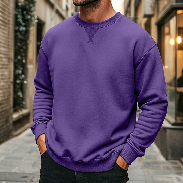 Kasper | Klassieke Ronde-Hals Sweater
