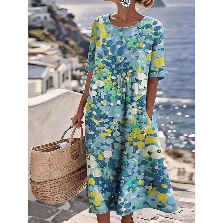 Maaike | Luchtige Zomerjurk met Bloemenprint