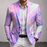 Nout | Grafisch Geruite Blazer