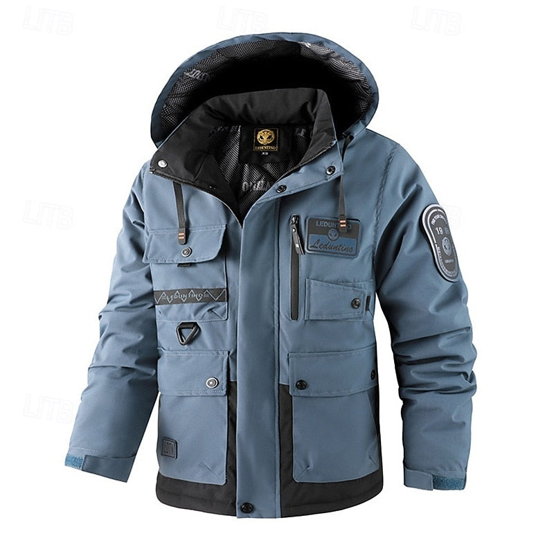 Hans | Robuuste Outdoor Jas met Capuchon