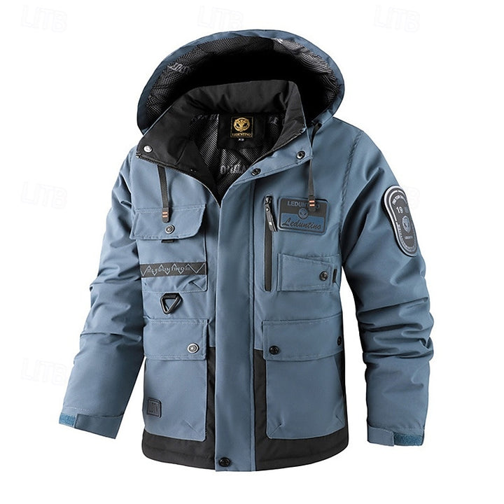 Hans | Robuuste Outdoor Jas met Capuchon