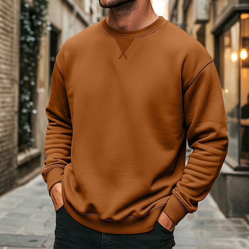 Kasper | Klassieke Ronde-Hals Sweater