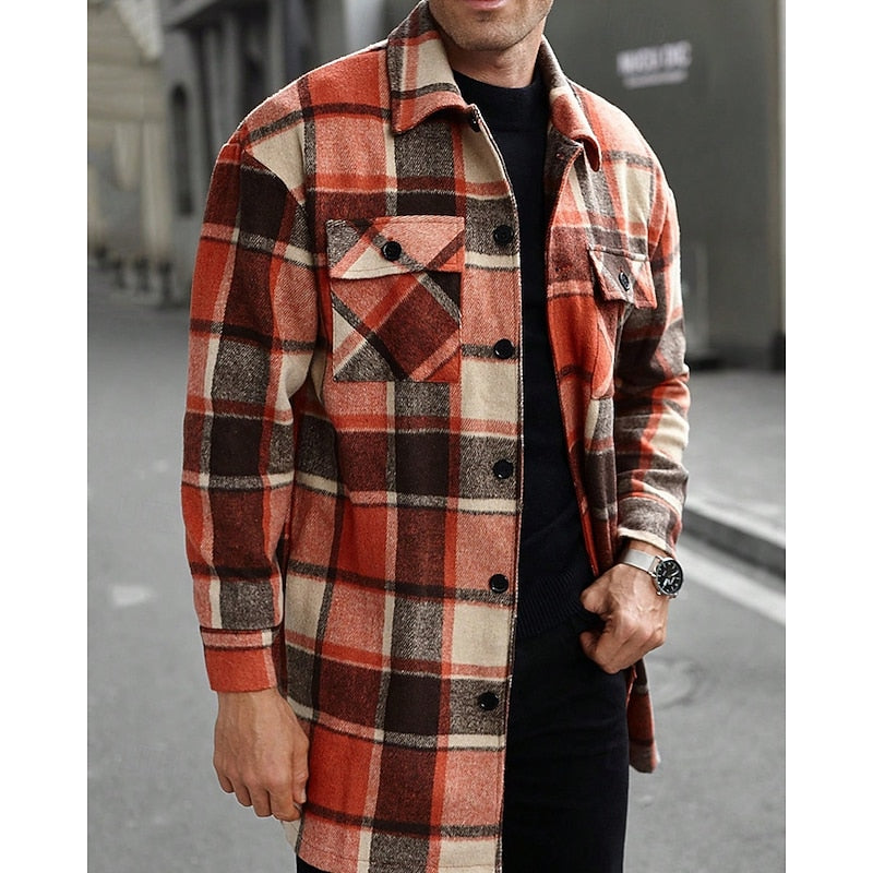 Wolter | Geruite Overshirt