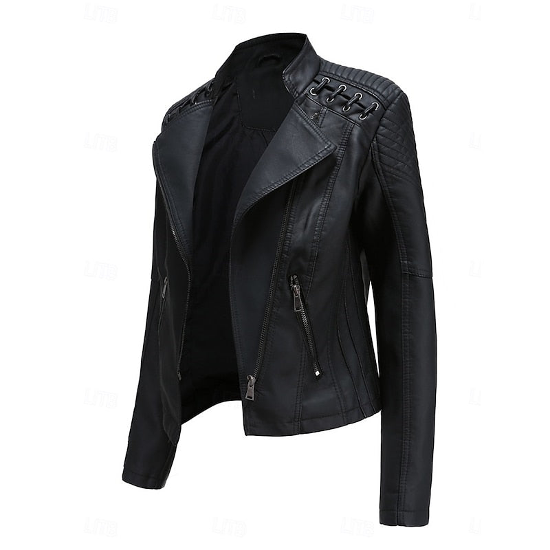 Wilhelmina | Getailleerd Bikerjack