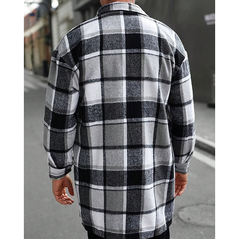 Wolter | Geruite Overshirt