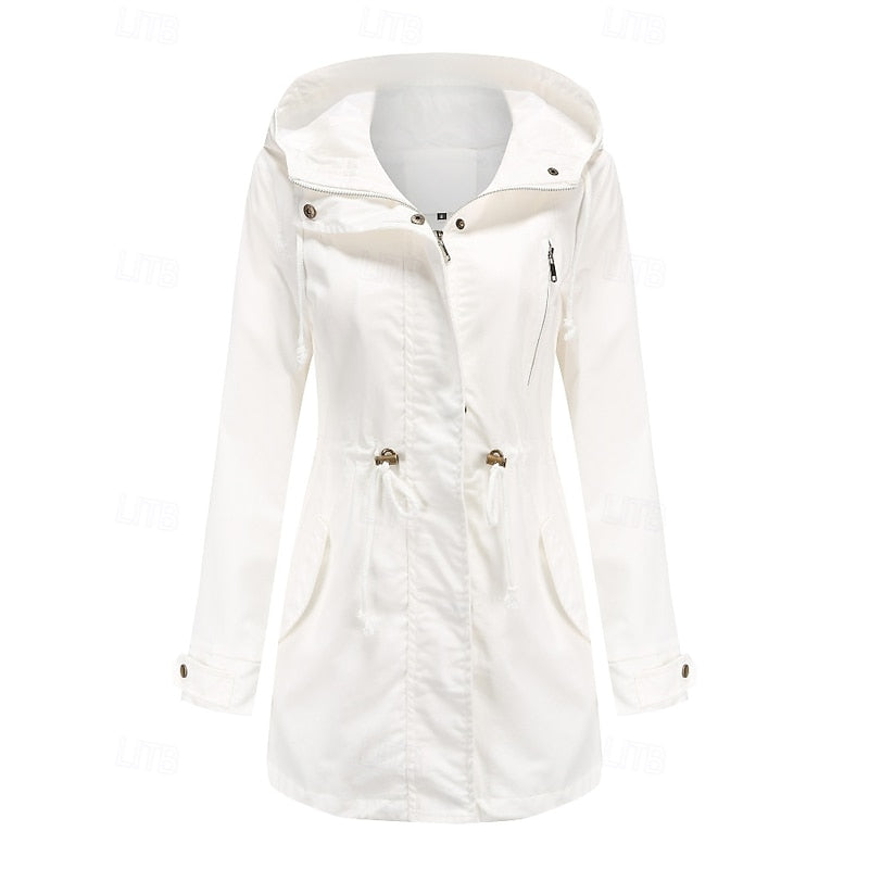 Yfke | Elegante Jas met Capuchon