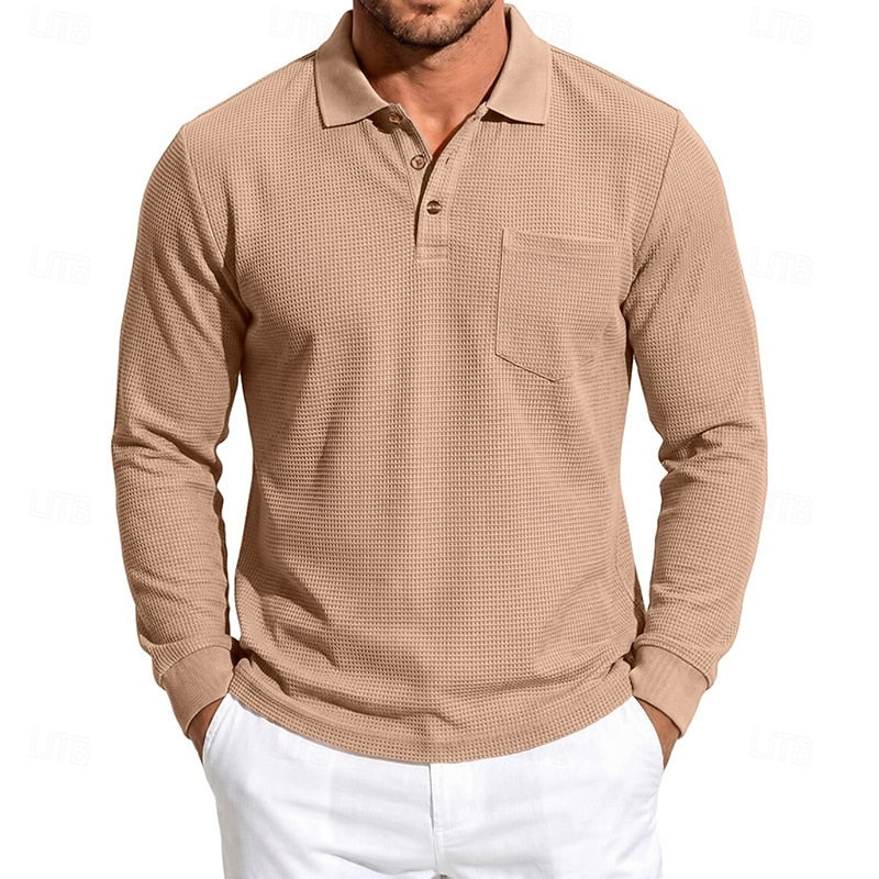 Otto | Verfijnd Poloshirt met Lange Mouwen