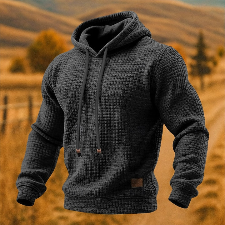 Twan | Comfortabele Hoodie met Structuur