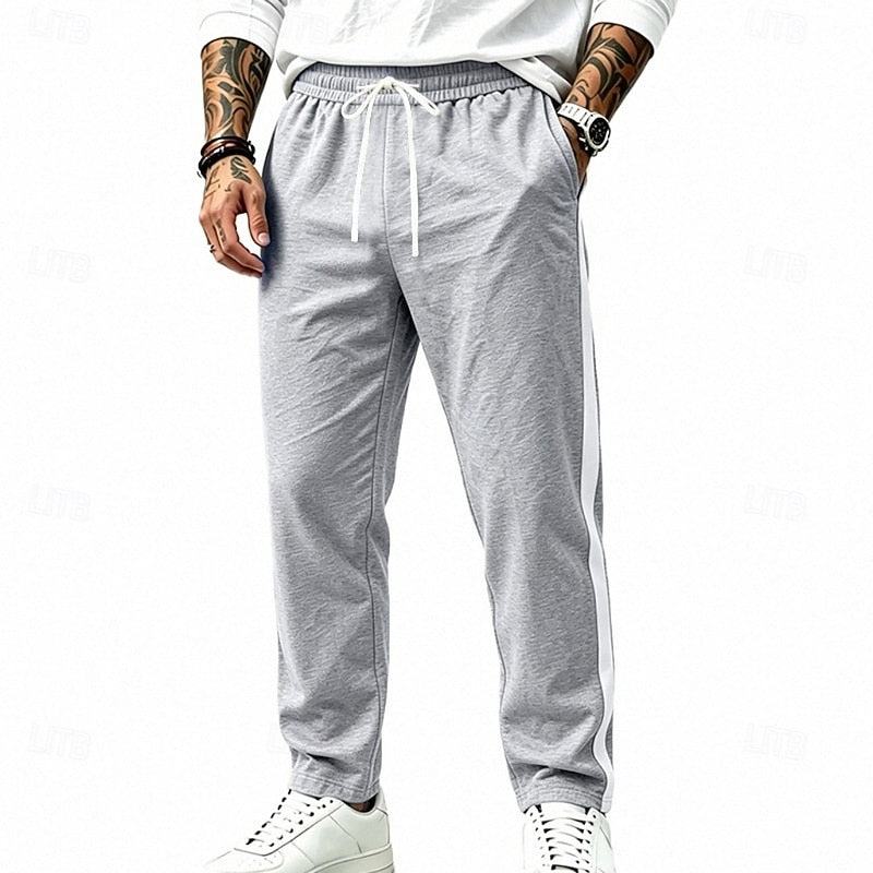 Ludo | Sportieve Joggingbroek met Zijstreep