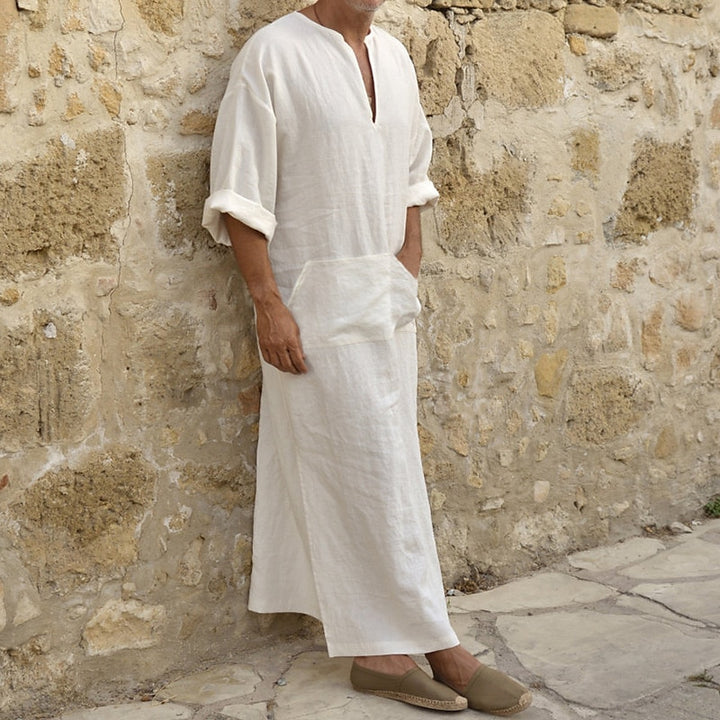 Cees | Lange V-hals Kaftan