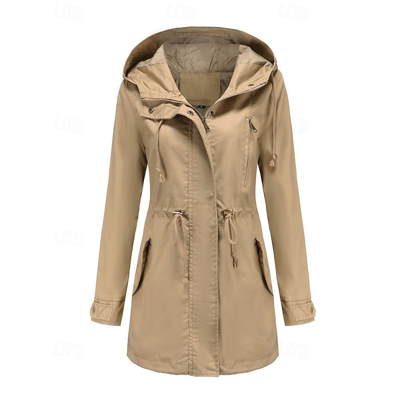 Yfke | Elegante Jas met Capuchon