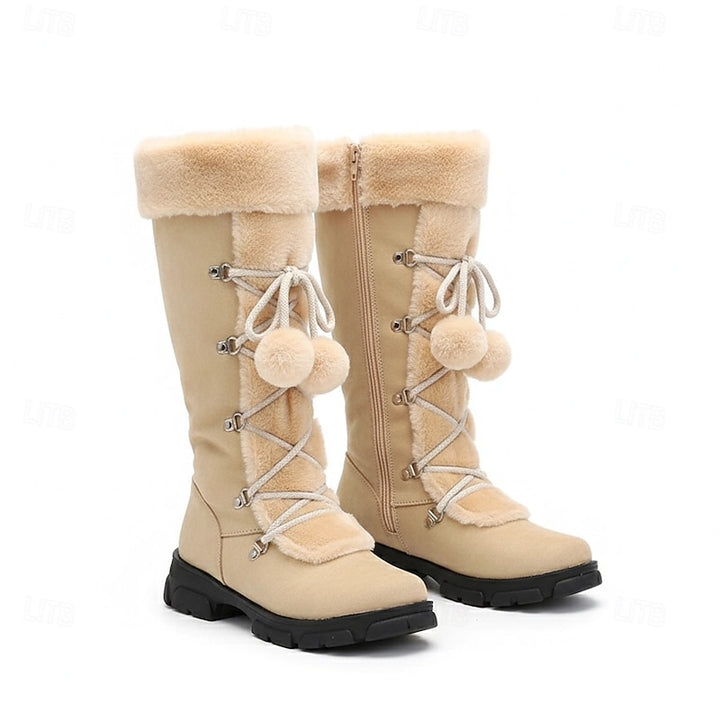 Sietske | Warme Veter-Winterlaarzen met Bontrand