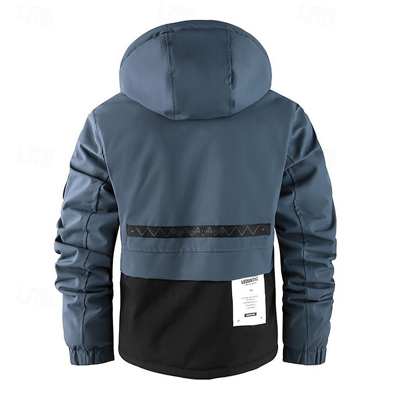 Hans | Robuuste Outdoor Jas met Capuchon