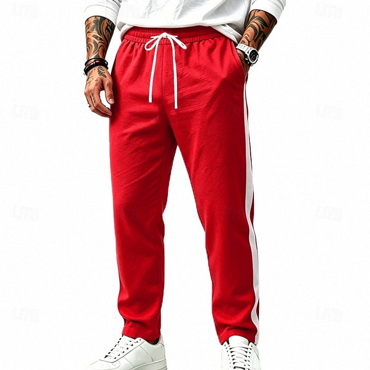 Ludo | Sportieve Joggingbroek met Zijstreep