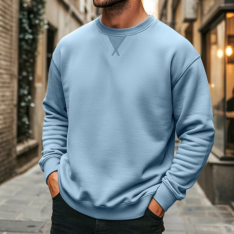 Kasper | Klassieke Ronde-Hals Sweater