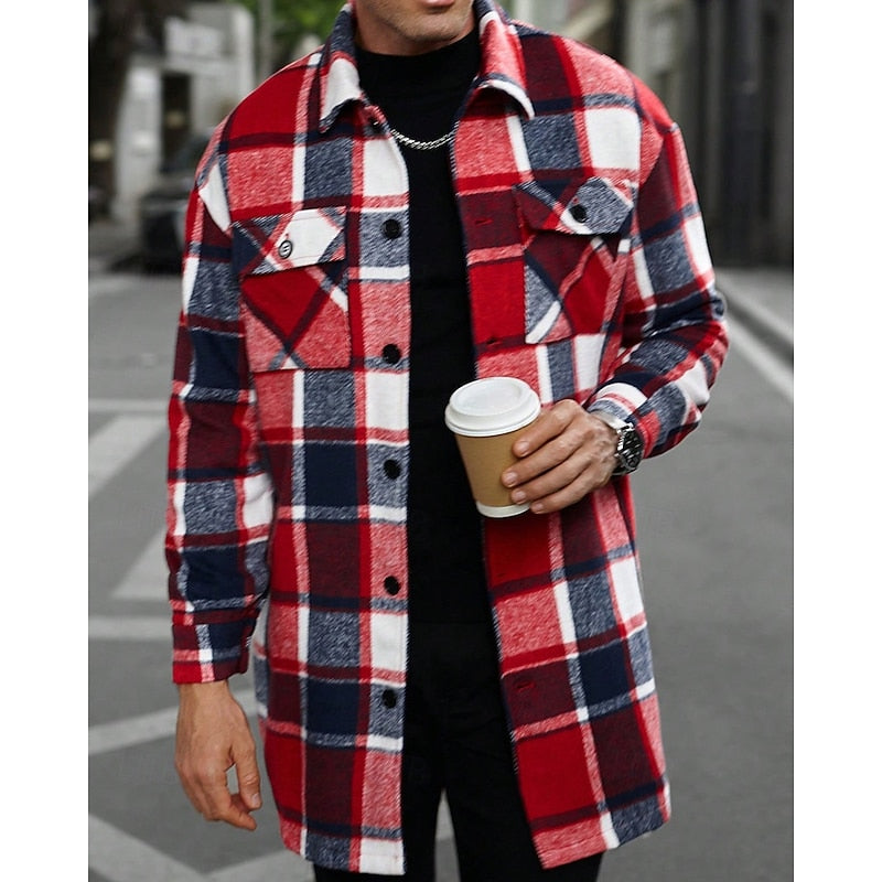 Wolter | Geruite Overshirt