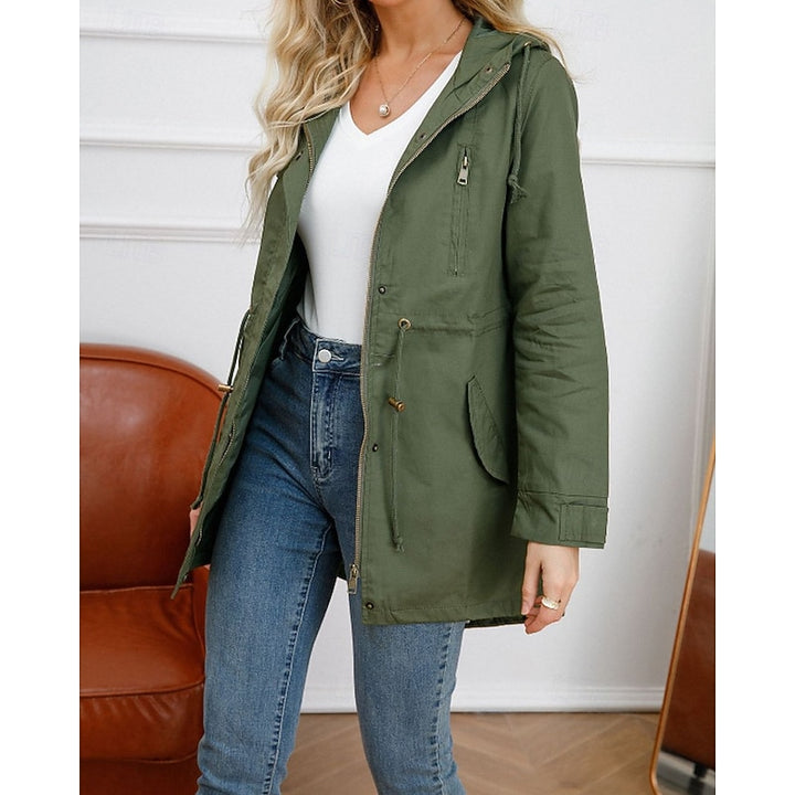 Yfke | Elegante Jas met Capuchon