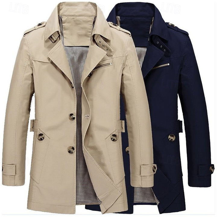 Feike | Verfijnde Overgangs-Trenchcoat