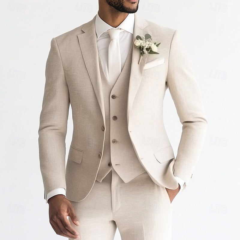 Rogier | Driedelig Slim Fit Kostuum