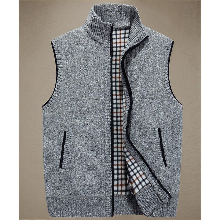 Arend | Warme Bodywarmer met Opstaande Kraag